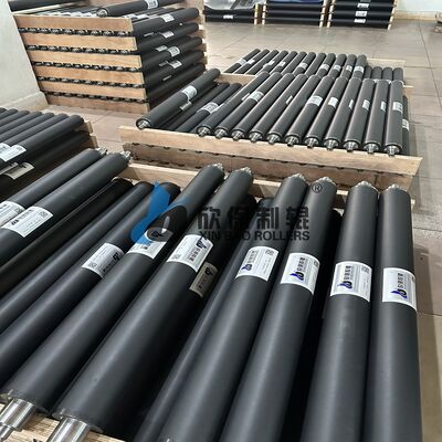 مقادیر زیادی از رولر های لاستیکی با کیفیت بالا در کارخانه های فیزیکی