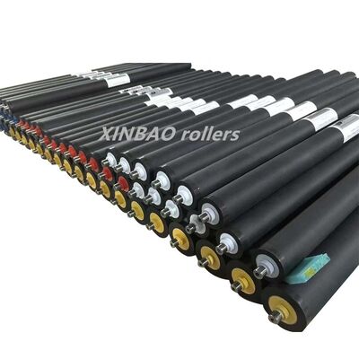 تولید کننده Spot HDB Komori Kba Roland RYOBI Shinohara MITSUBISHI Spare Parts Nbr Rubber Roller Printing
